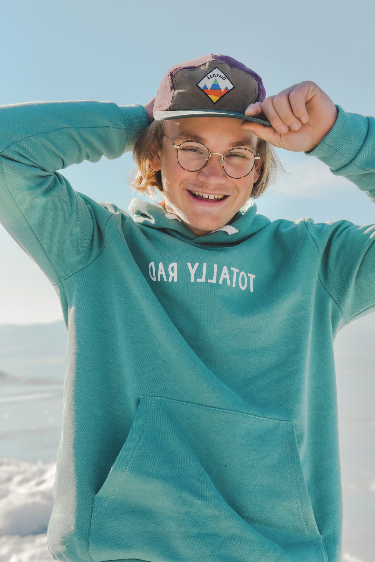 TOTALLY RAD ADULT HOODIE
